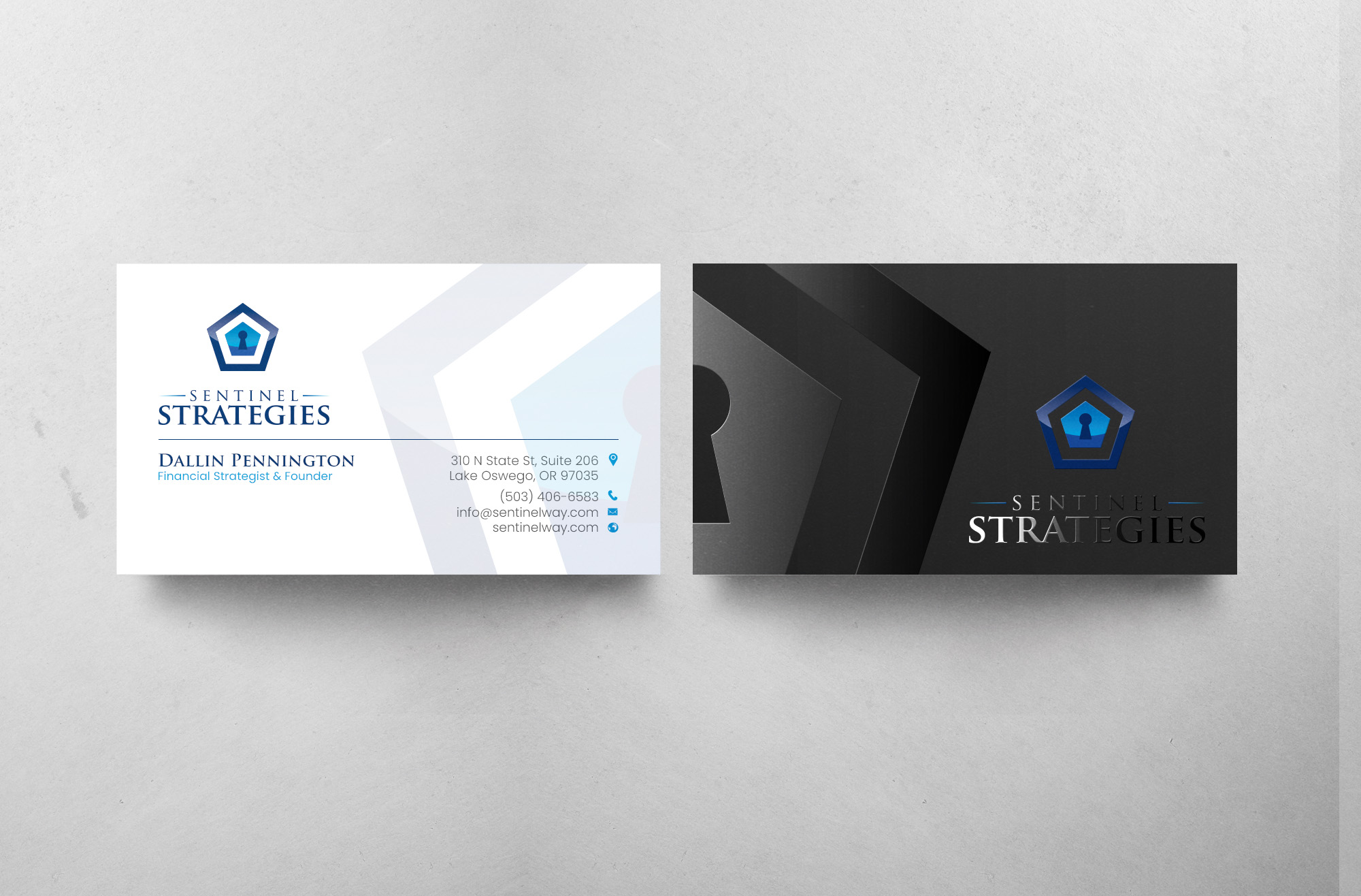 Visitenkarten-Design von chandrayaan.creative für Sentinel Way | Design #26563376