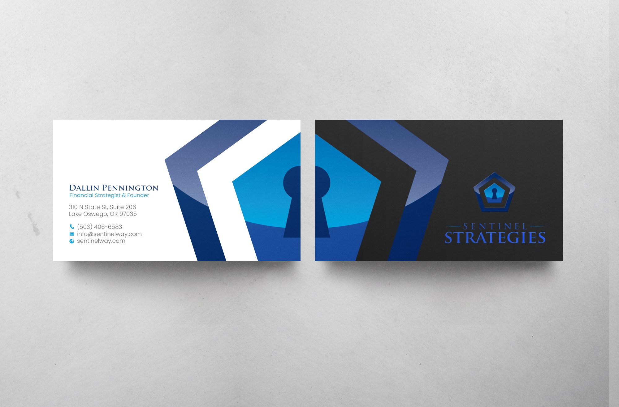 Visitenkarten-Design von chandrayaan.creative für Sentinel Way | Design #26576716