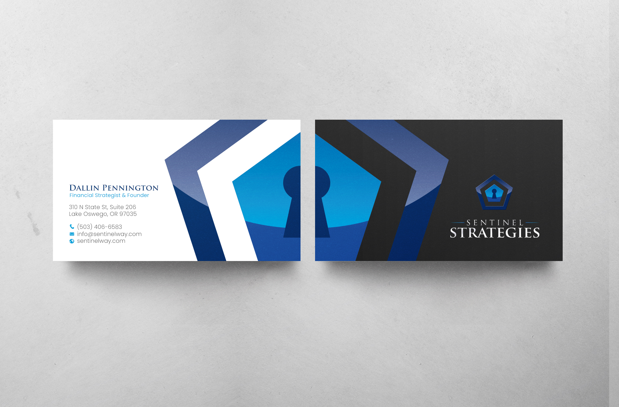 Visitenkarten-Design von chandrayaan.creative für Sentinel Way | Design #26582296