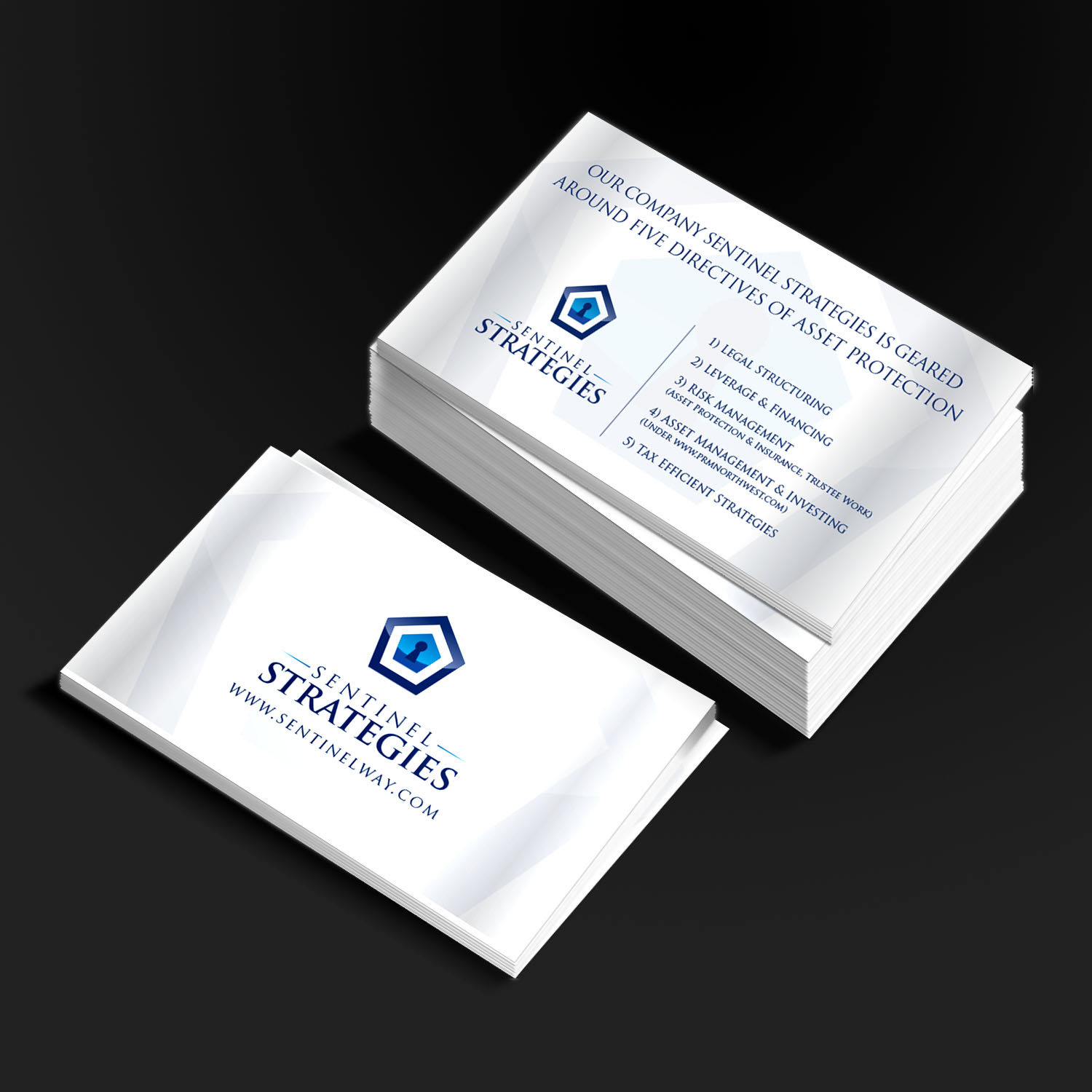 Design de Carte de Visite par Creative Jiniya pour Sentinel Way | Design #26536728