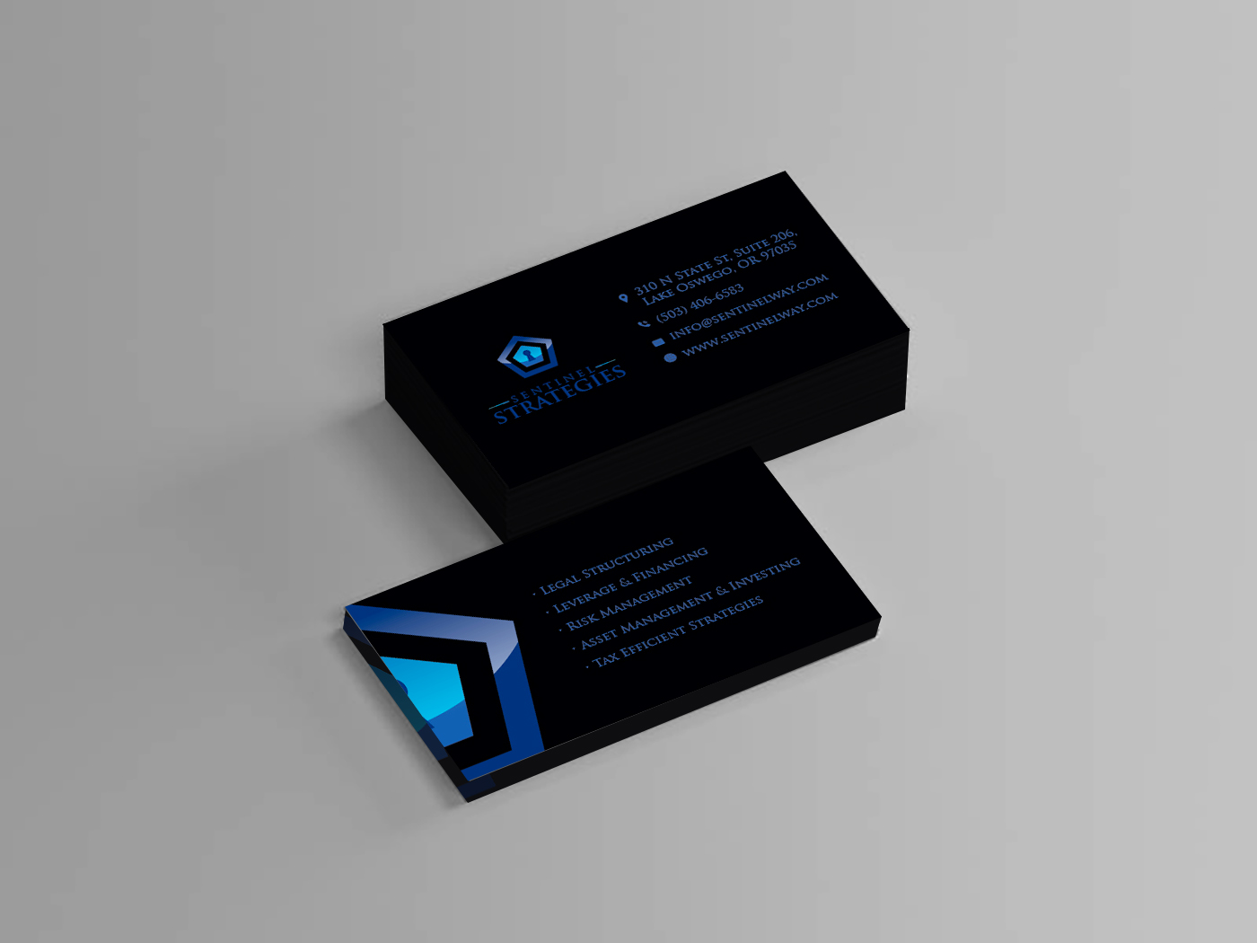 Business Card Design by D Creativez for Sentinel Way | Design #26557117