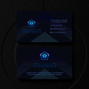 Business Card Design by D Creativez for Sentinel Way | Design: #26561318