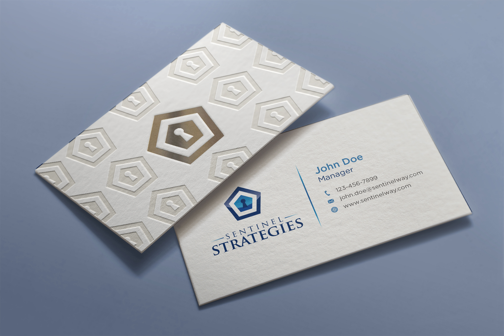 Business Card Design by haru_ichiban for Sentinel Way | Design #26534420