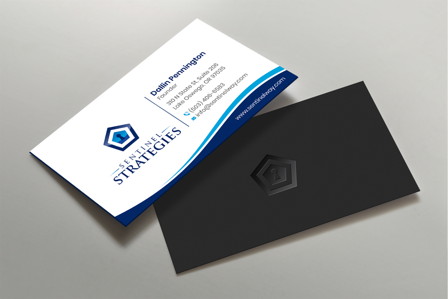 Diseño de Tarjeta de Presentación por DesignShout para Sentinel Way | Diseño #26557929