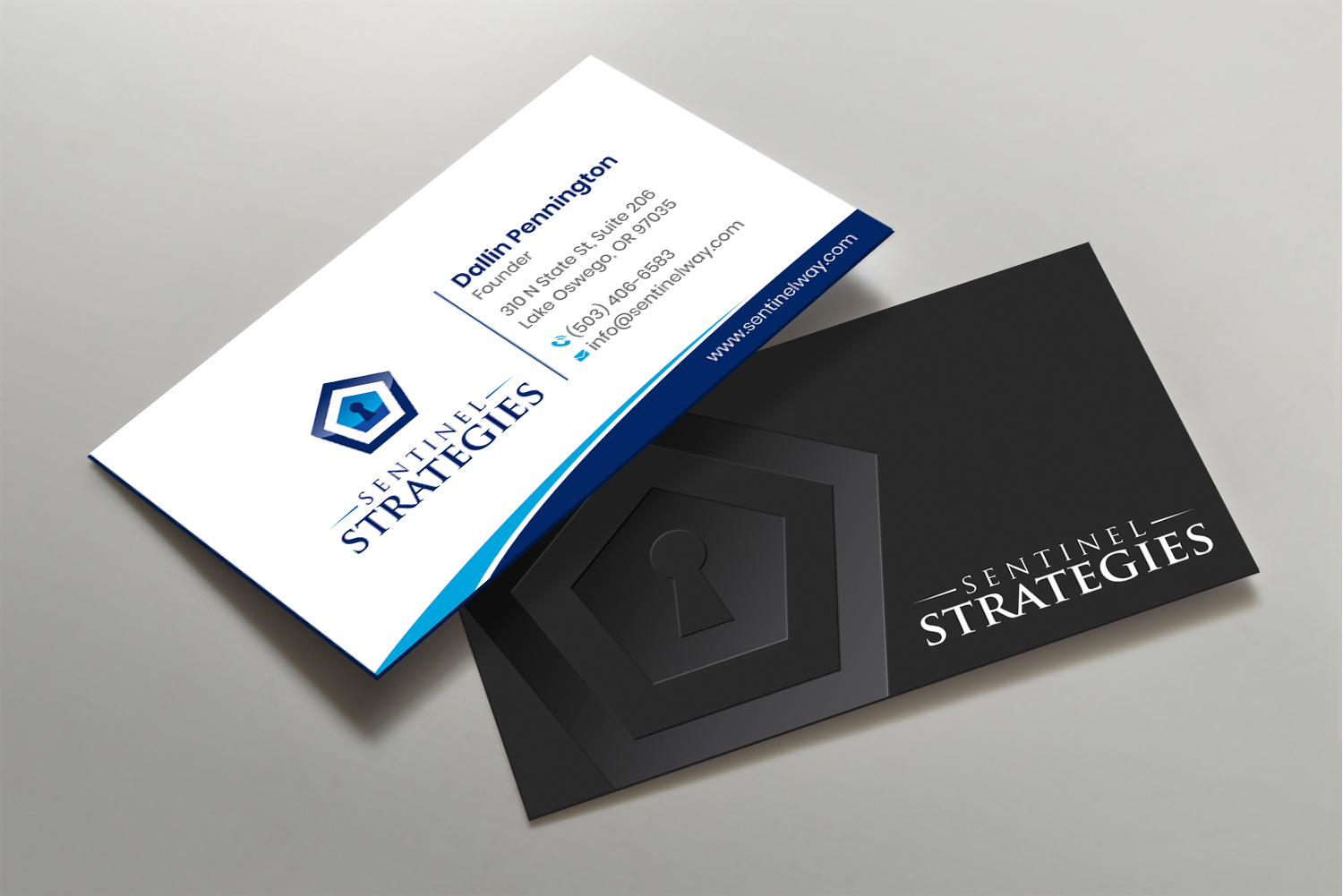 Diseño de Tarjeta de Presentación por DesignShout para Sentinel Way | Diseño #26558104