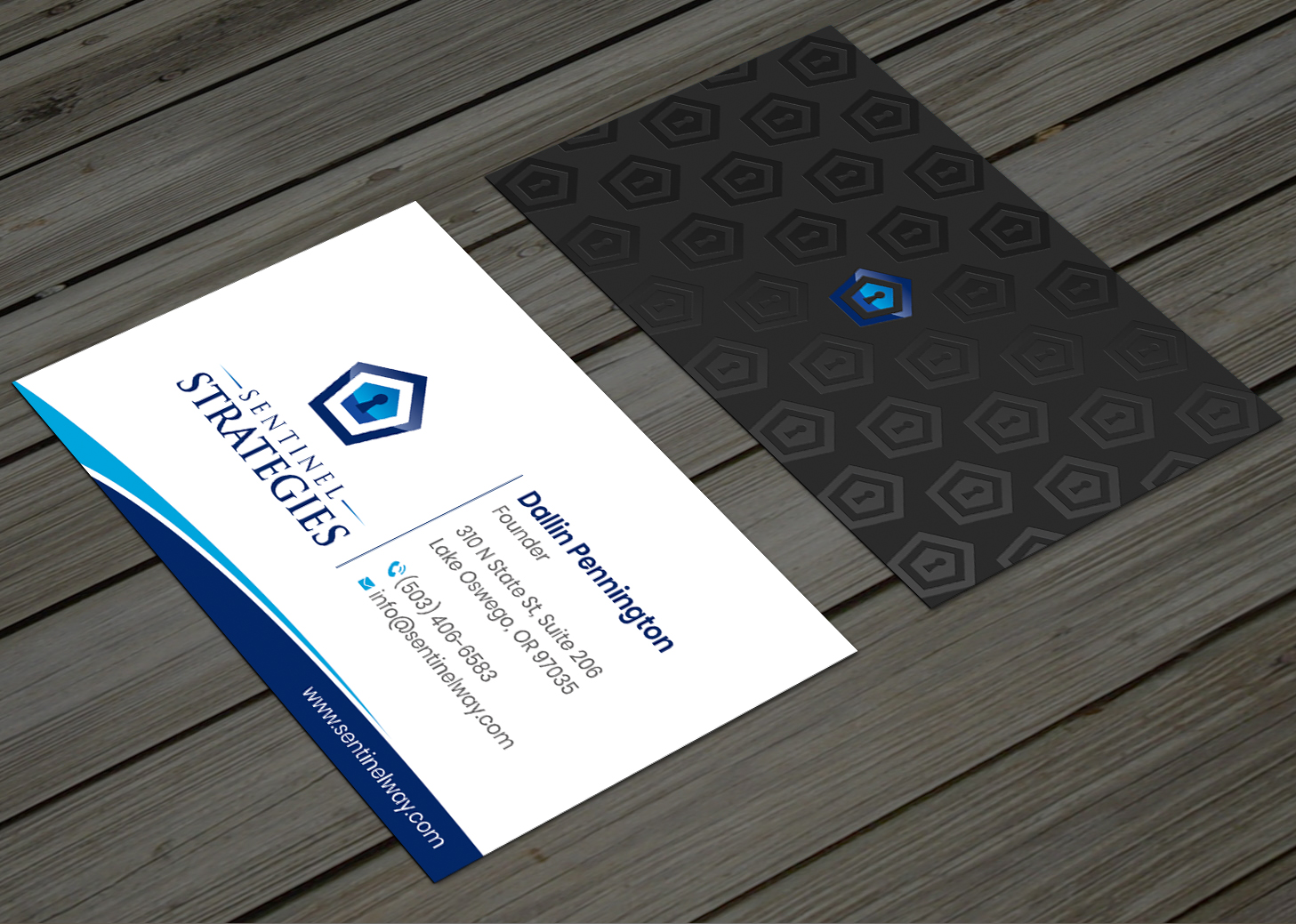 Diseño de Tarjeta de Presentación por DesignShout para Sentinel Way | Diseño #26558106