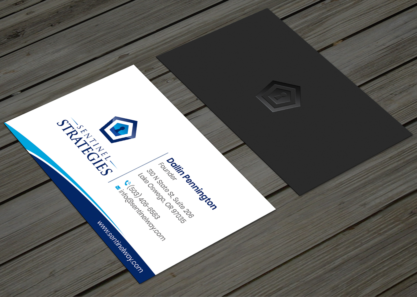Diseño de Tarjeta de Presentación por DesignShout para Sentinel Way | Diseño #26558107