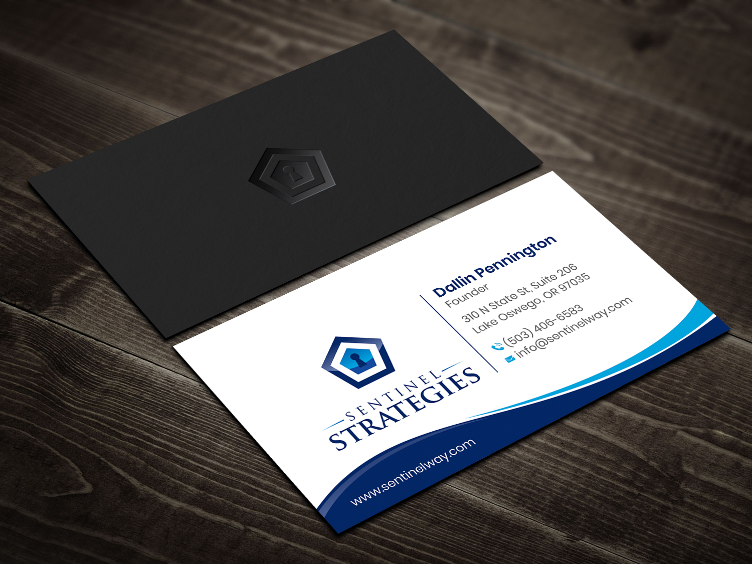 Diseño de Tarjeta de Presentación por DesignShout para Sentinel Way | Diseño #26558152
