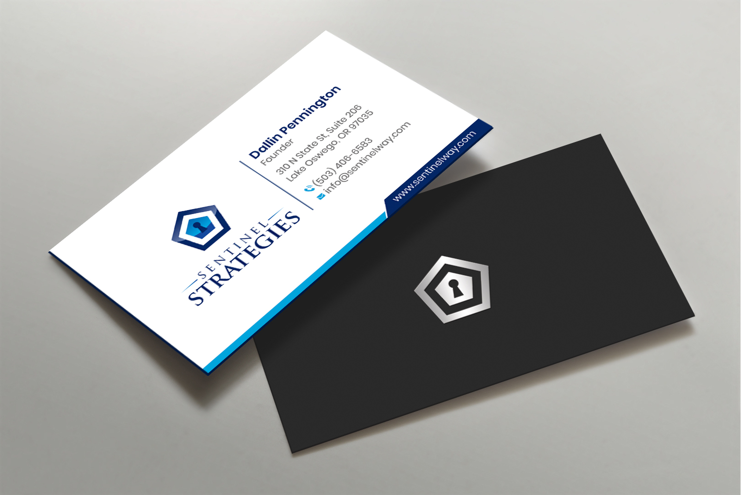 Diseño de Tarjeta de Presentación por DesignShout para Sentinel Way | Diseño #26558243