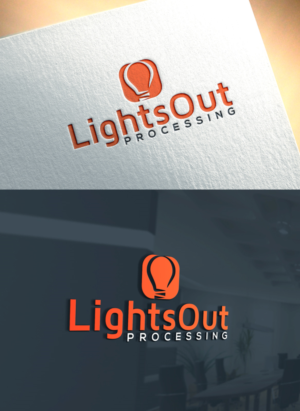Lights Out Processing | Logo Design by Art Lancer