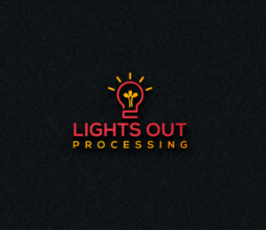 Lights Out Processing | Logo Design by Mr Line @rt