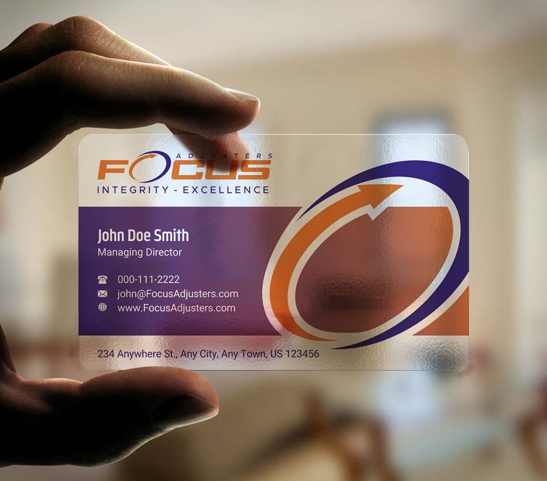 Visitenkarten-Design von INDIAN_Ashok für Fort Orange Claim Service, Inc. | Design #26536245