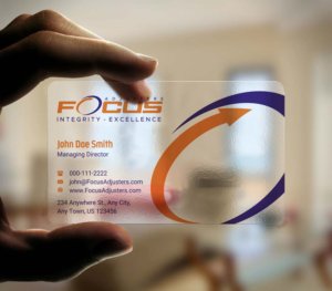 Business Card Design by INDIAN_Ashok for Fort Orange Claim Service, Inc. | Design: #26536250