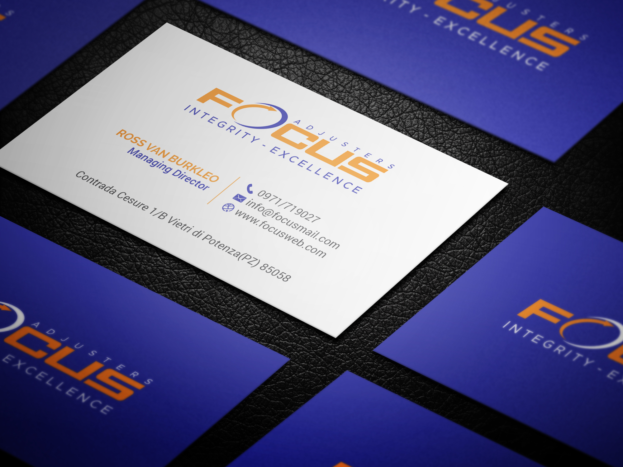 Design de Carte de Visite par R.design pour Fort Orange Claim Service, Inc. | Design #26534836