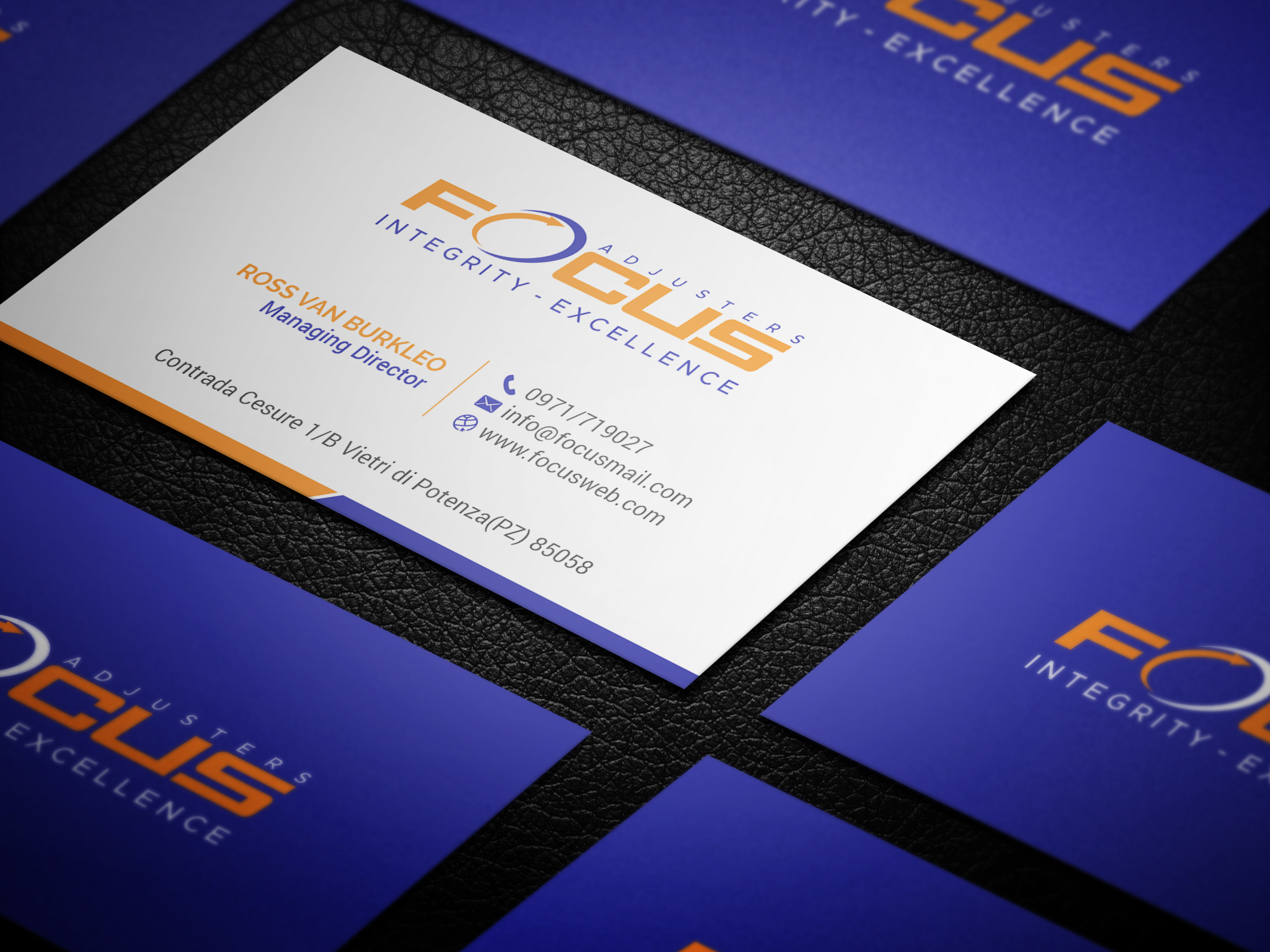 Design de Carte de Visite par R.design pour Fort Orange Claim Service, Inc. | Design #26534838