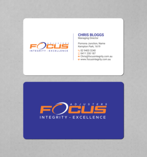 Design de Carte de Visite par Uttom 2 pour Fort Orange Claim Service, Inc. | Design : #26533598