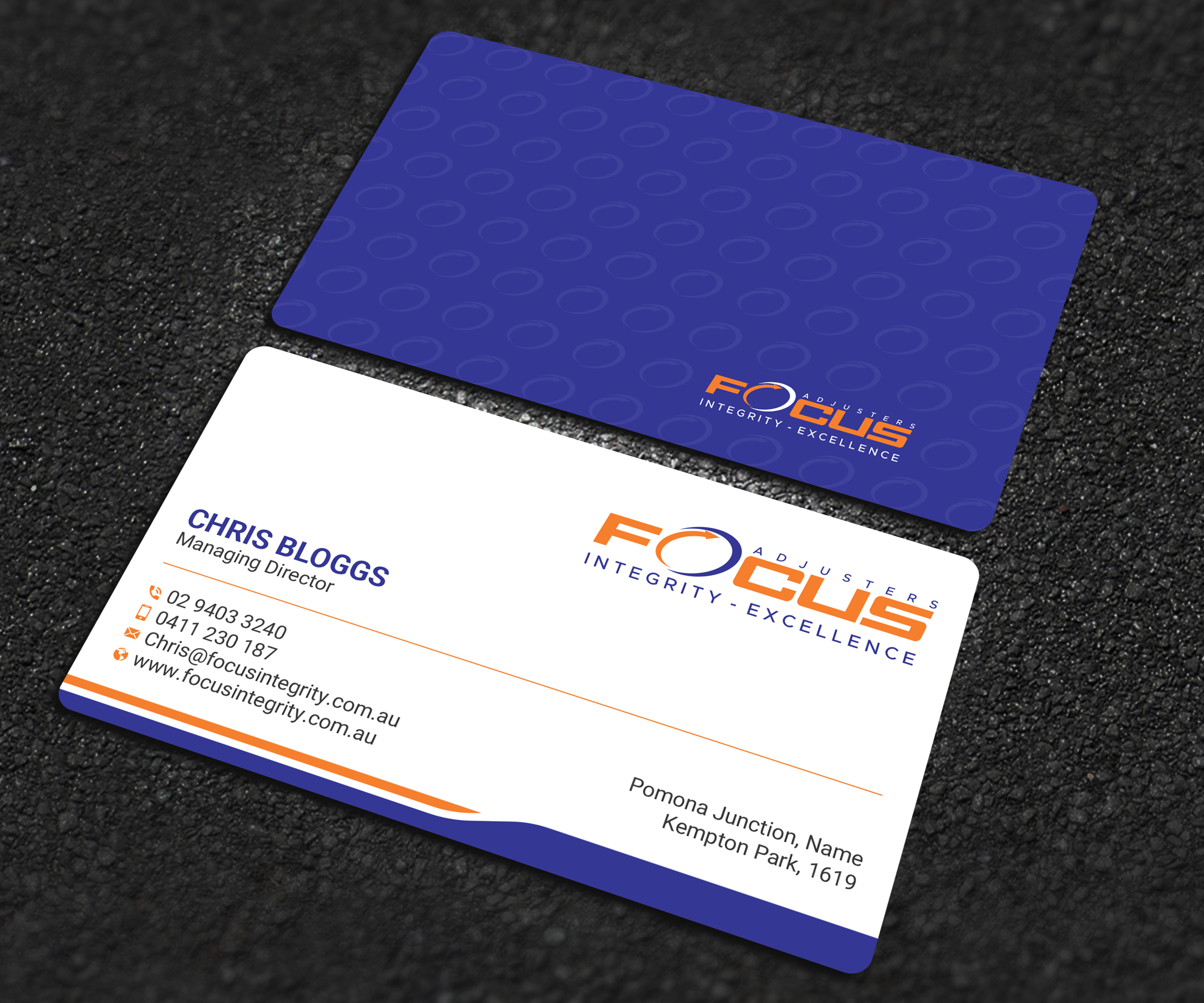 Design de Carte de Visite par Uttom 2 pour Fort Orange Claim Service, Inc. | Design #26533636