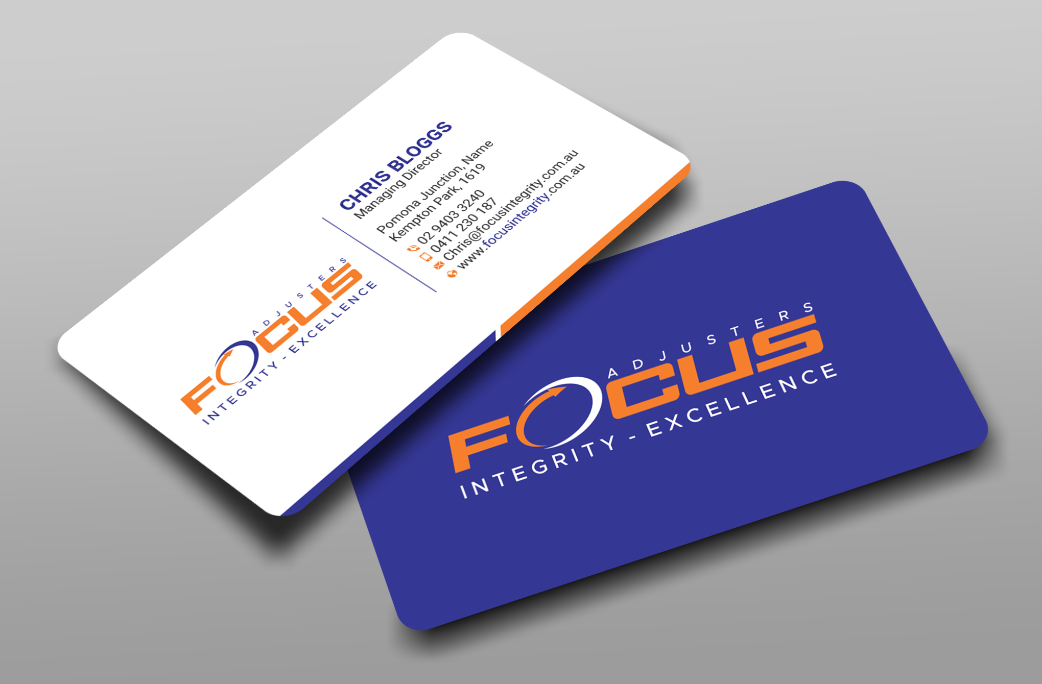 Design de Carte de Visite par Uttom 2 pour Fort Orange Claim Service, Inc. | Design #26533637