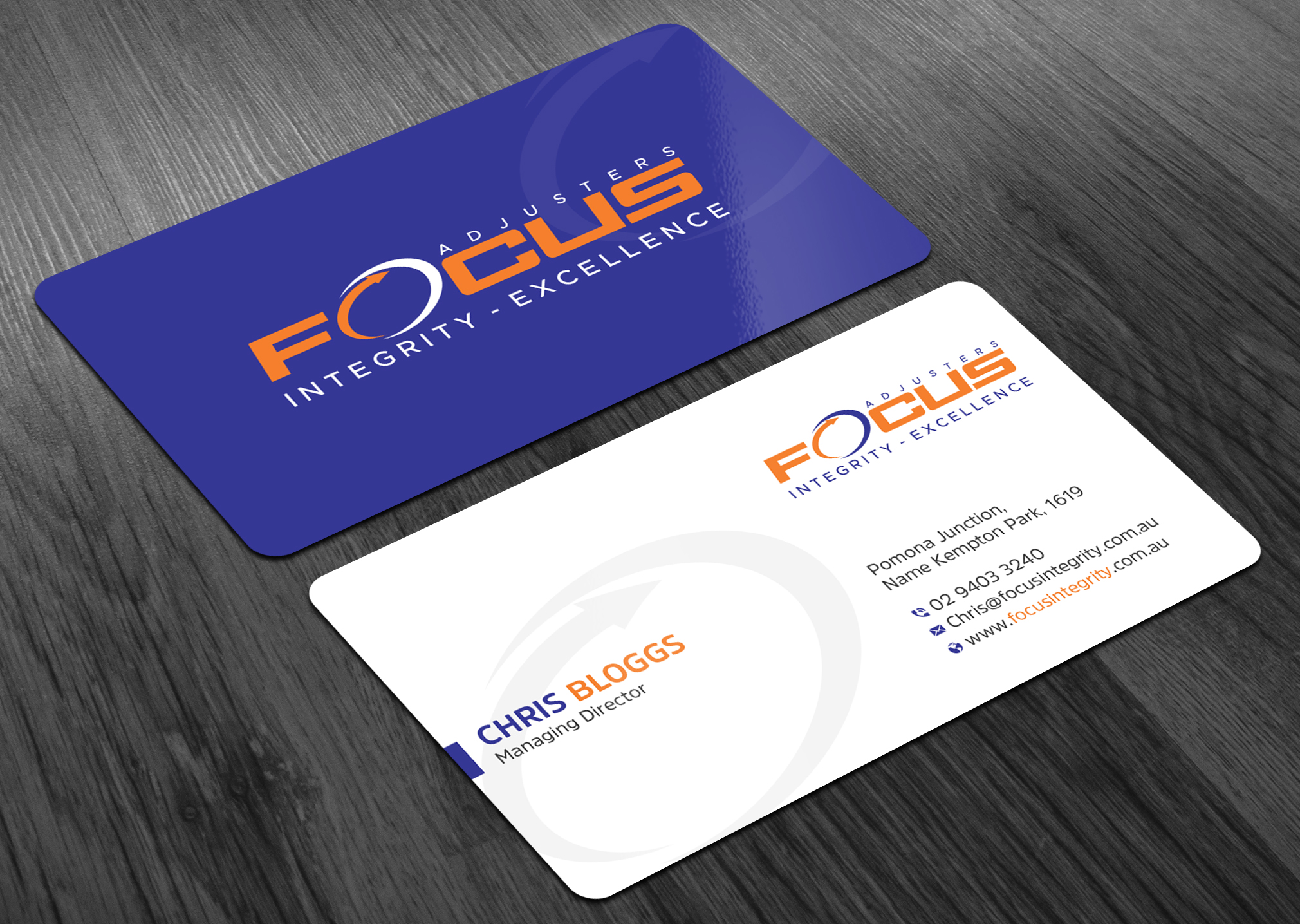 Design de Carte de Visite par Uttom 2 pour Fort Orange Claim Service, Inc. | Design #26540564