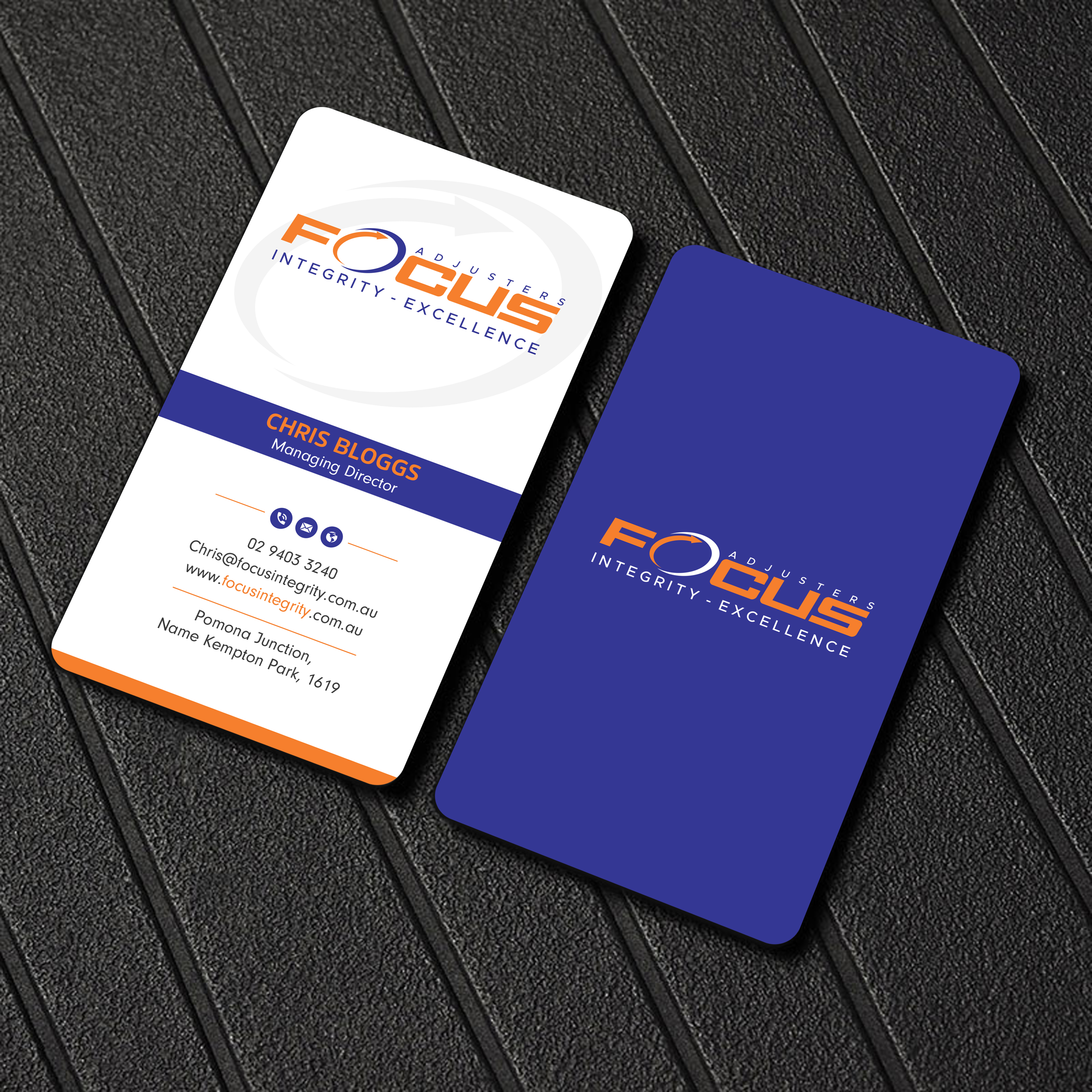 Business Card Design by Uttom 2 for Fort Orange Claim Service, Inc. | Design #26540583