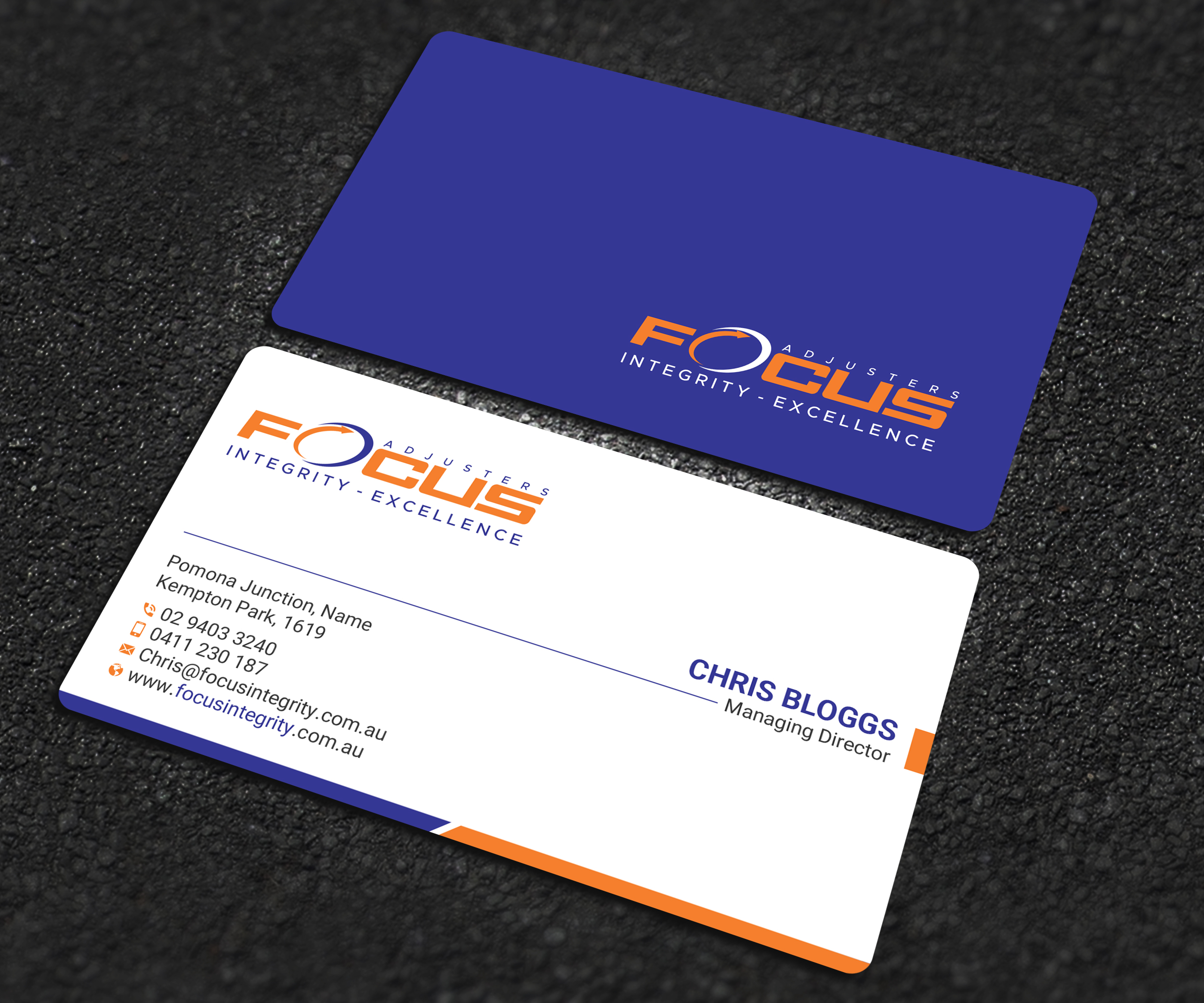 Business Card Design by Uttom 2 for Fort Orange Claim Service, Inc. | Design: #26584977