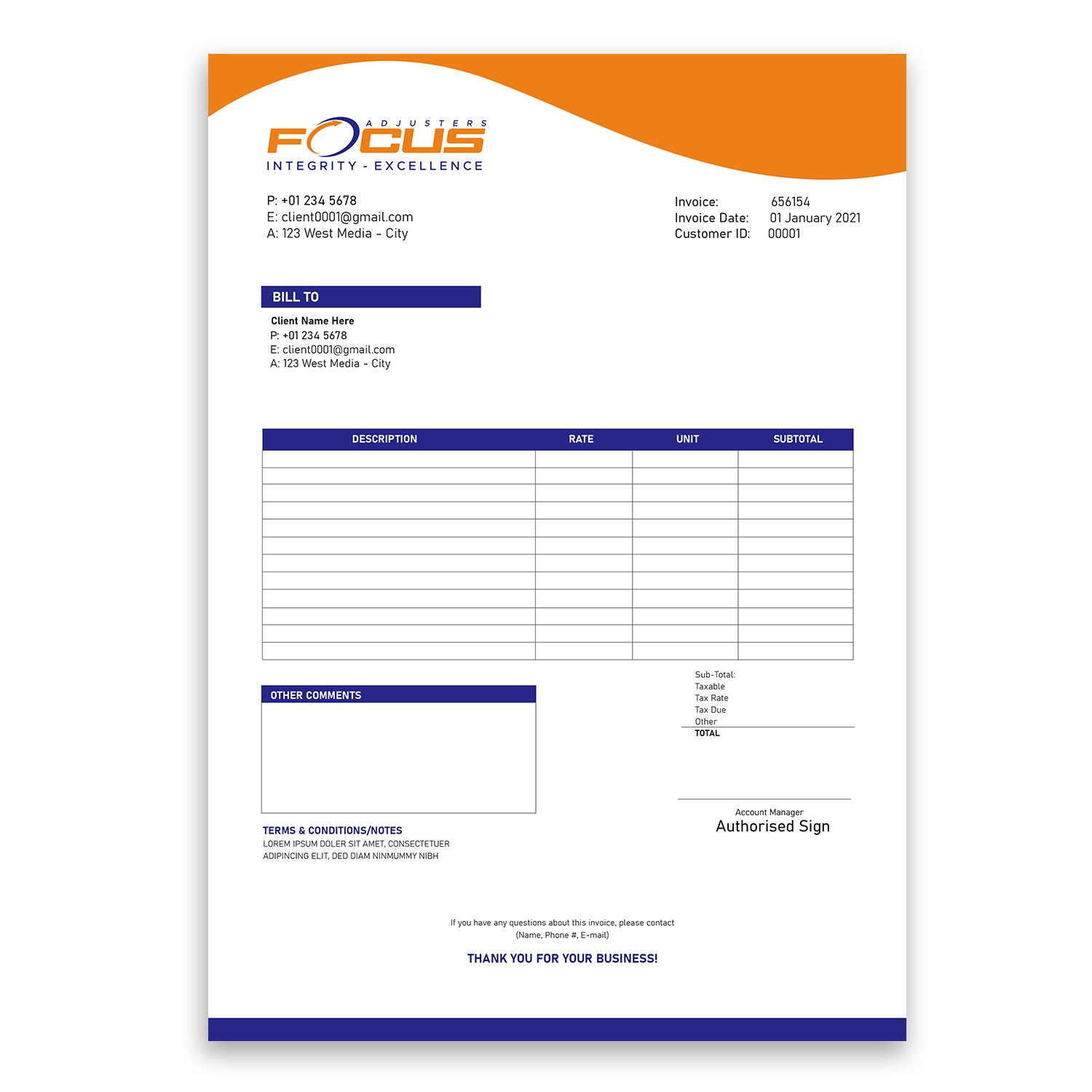 Diseño de Plantilla de Word por davidsantacruz7 para Fort Orange Claim Service, Inc. | Diseño #26547279