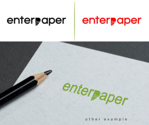 enterpaper | Diseño de Logo por mam1
