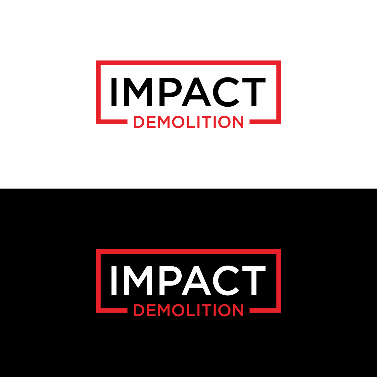 Logo Design by sudego for Impact Demolition | Design #26534555