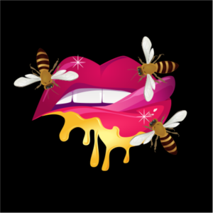 Pretty Lips Streetwear T-Shirt Design | Diseño de Camiseta por kotakdesign