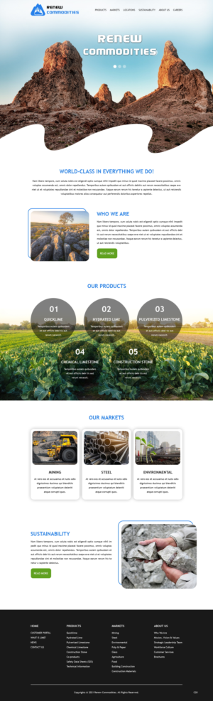 Web Design by pb for this project | Design: #26545996
