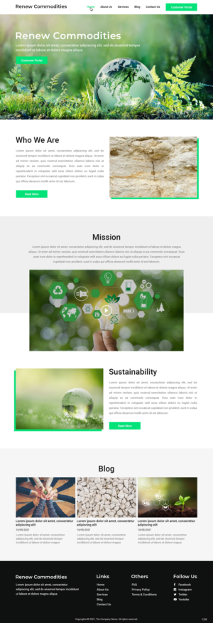 Web Design by pb for this project | Design: #26546004