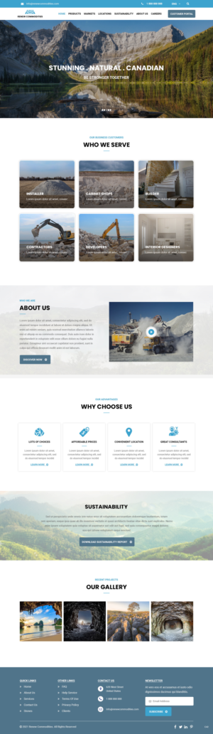Web Design by pb for this project | Design: #26546005