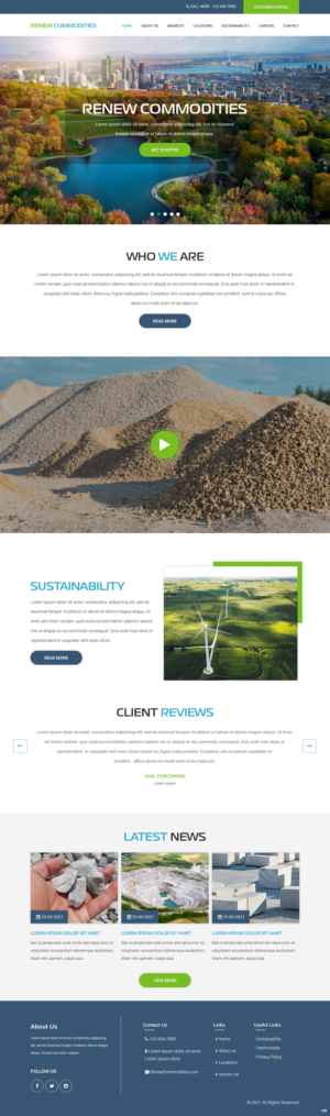 Web Design by pb for this project | Design: #26546007
