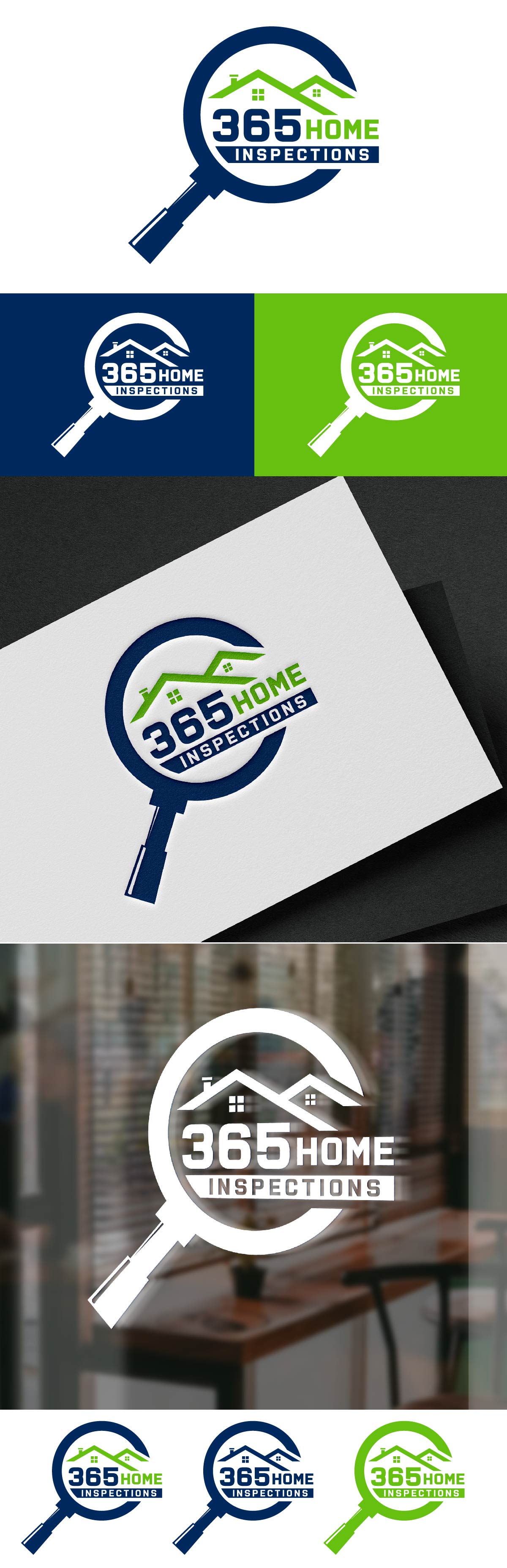Logo Design by fly  design for 365 Home Inspections, LLC | Design #26581165