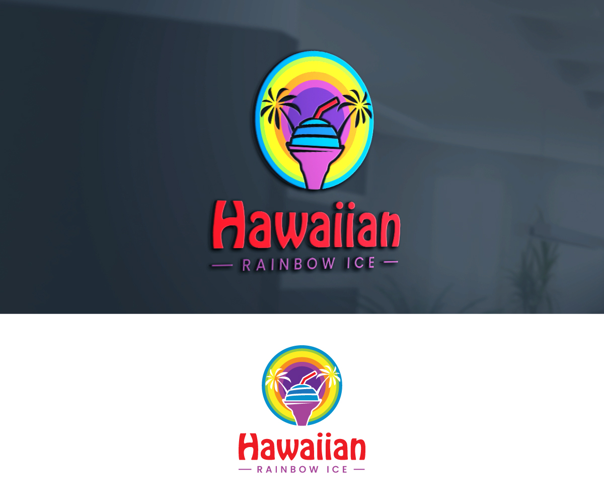 Logo Design by MaToTiPiLa for Hawaiian Rainbow Ice | Design #26535337