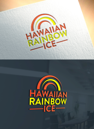 Hawaiian Rainbow Ice | Logo Design by Art Lancer