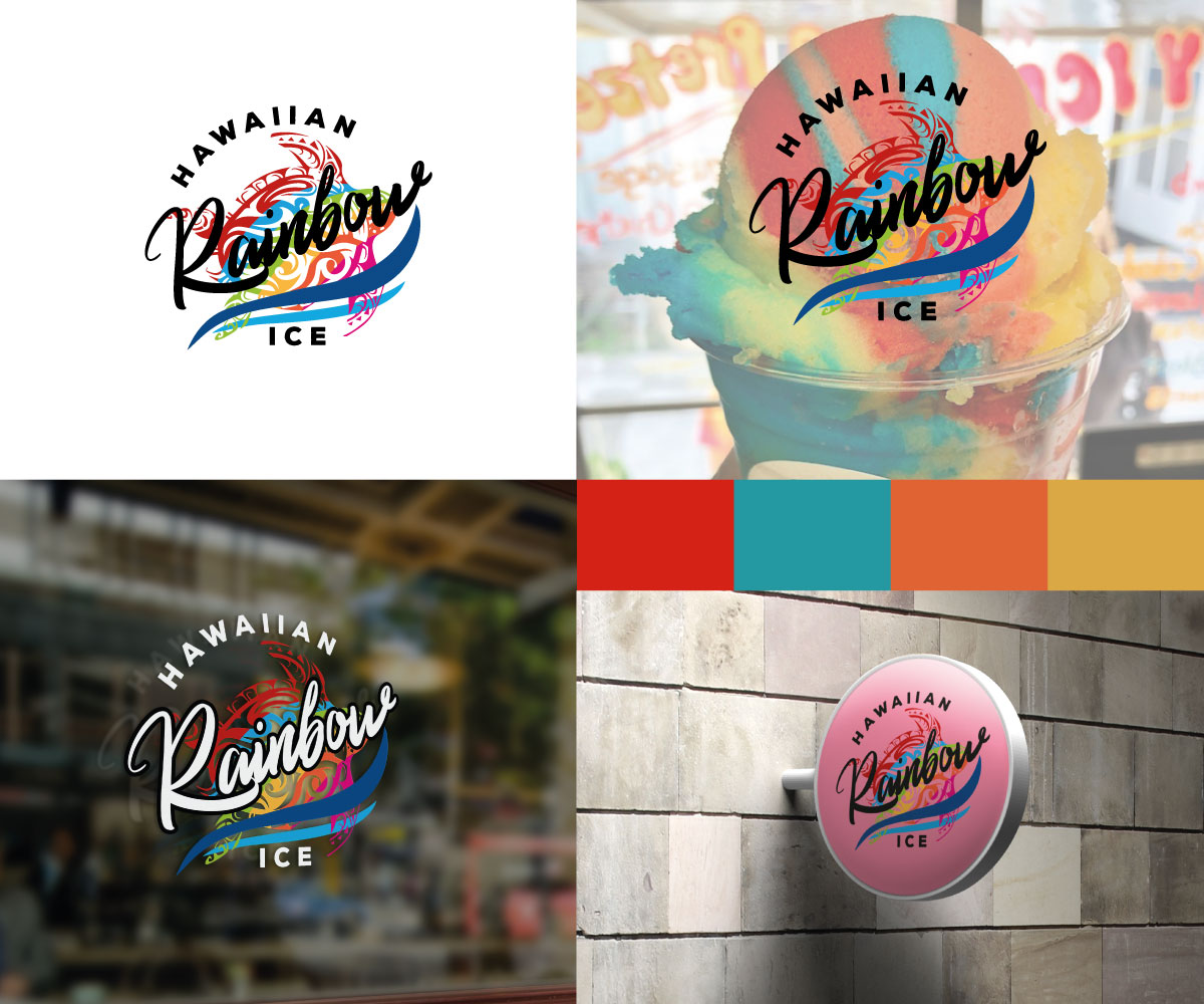 Design de Logo par Farmiza pour Hawaiian Rainbow Ice | Design #26550354