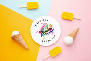 Logo Design by Farmiza for Hawaiian Rainbow Ice | Design: #26590622