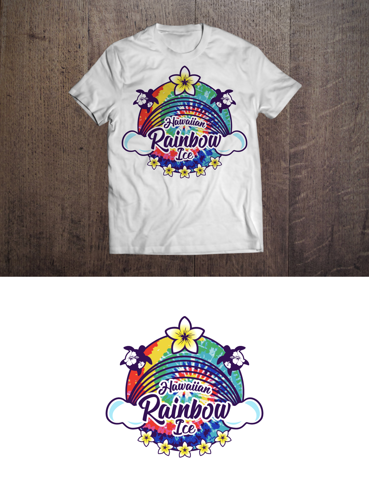 Logo Design by Graphic Bricks for Hawaiian Rainbow Ice | Design #26538571