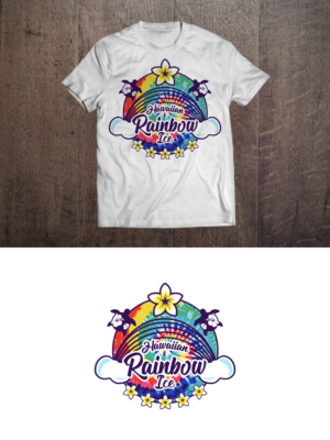 Hawaiian Rainbow Ice | Logo-Design von Graphic Bricks