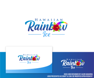 Logo Design by alvinnavarra for Hawaiian Rainbow Ice | Design: #26555828