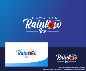 Logo Design by alvinnavarra for Hawaiian Rainbow Ice | Design: #26555829