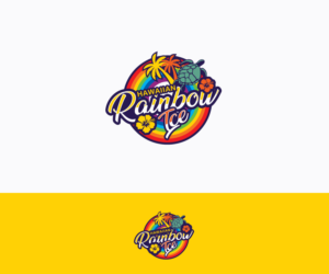 Hawaiian Rainbow Ice | Logo Design by step forward 2