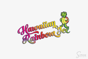 Hawaiian Rainbow Ice | Logo Design by InkThink by Scaurus