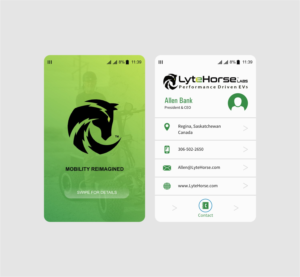 Business Card Design by INDIAN_Ashok for LyteHorse Labs | Design: #26574177
