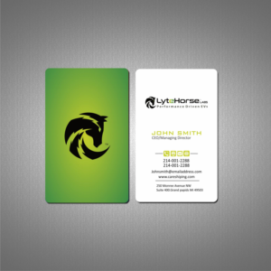 Diseño de Tarjeta de Presentación por Crea8iveMind para LyteHorse Labs | Diseño: #26540416
