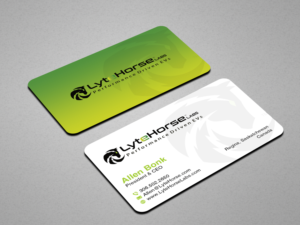 Business Card Design by Creations Box 2015 for LyteHorse Labs | Design: #26546466