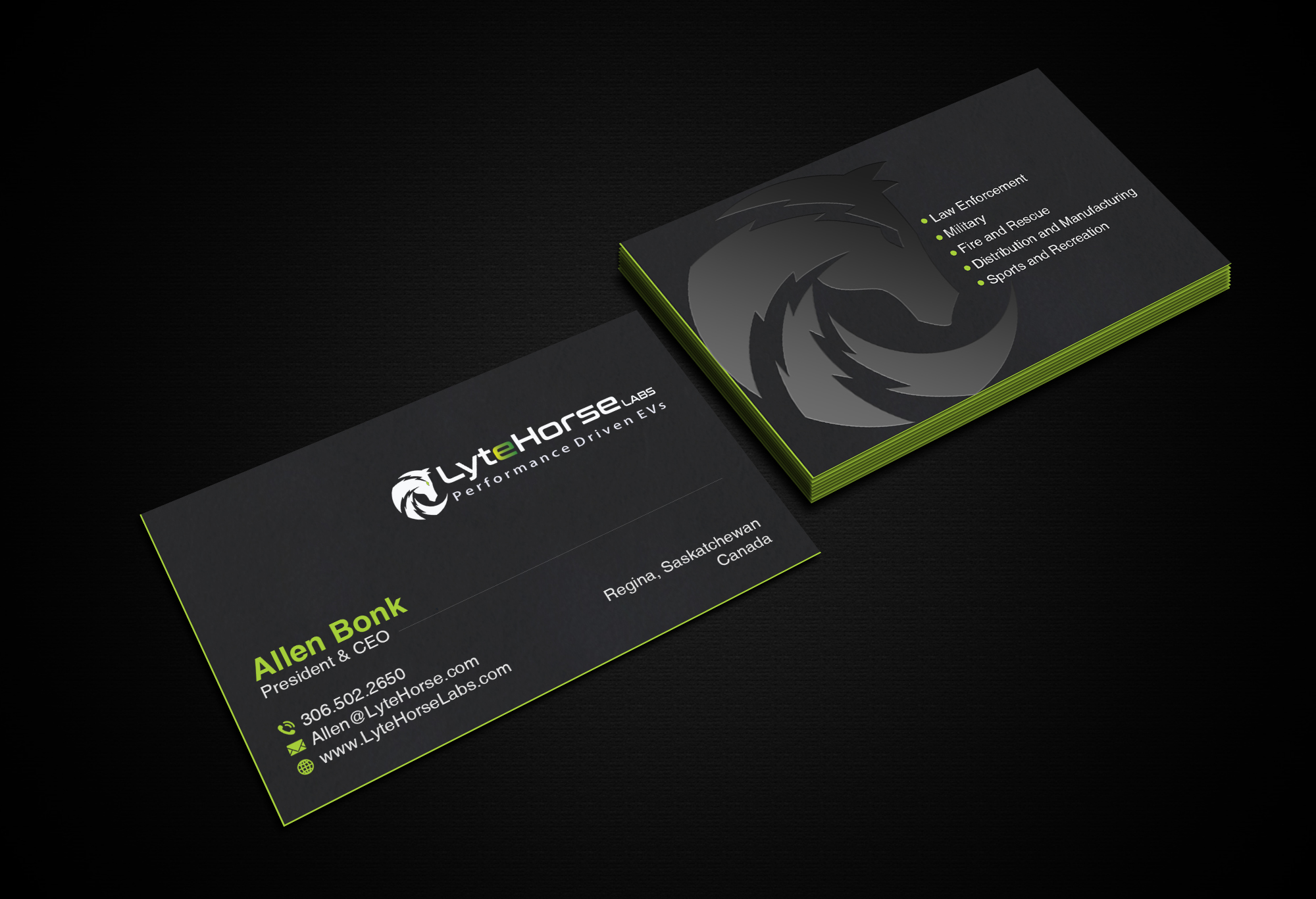 Design de Carte de Visite par Creations Box 2015 pour LyteHorse Labs | Design #26546467