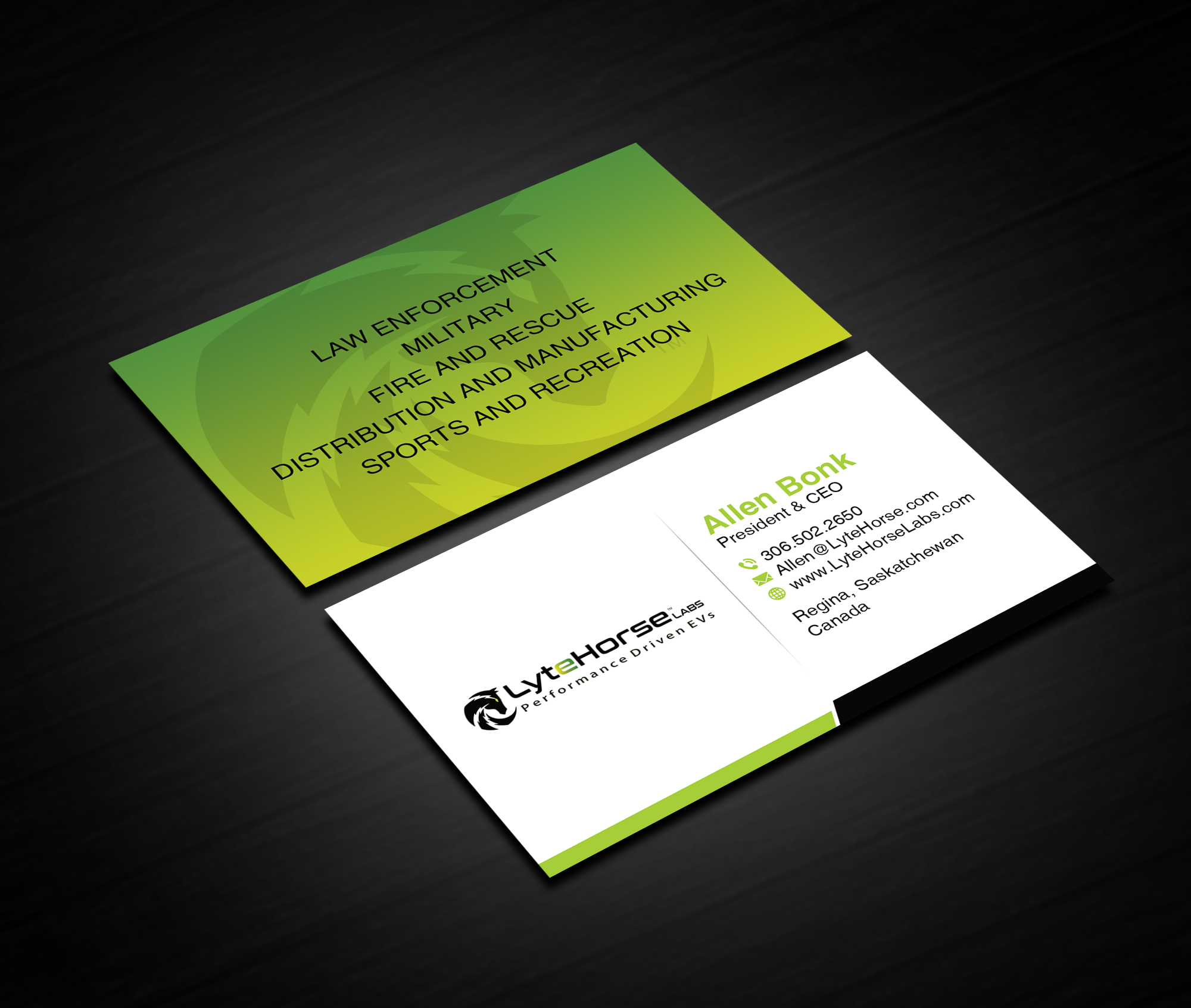 Diseño de Tarjeta de Presentación por Creations Box 2015 para LyteHorse Labs | Diseño #26546475