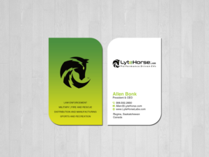 Business Card Design by Creations Box 2015 for LyteHorse Labs | Design: #26549137